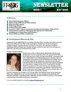 FFSG newsletter front cover - May 2008