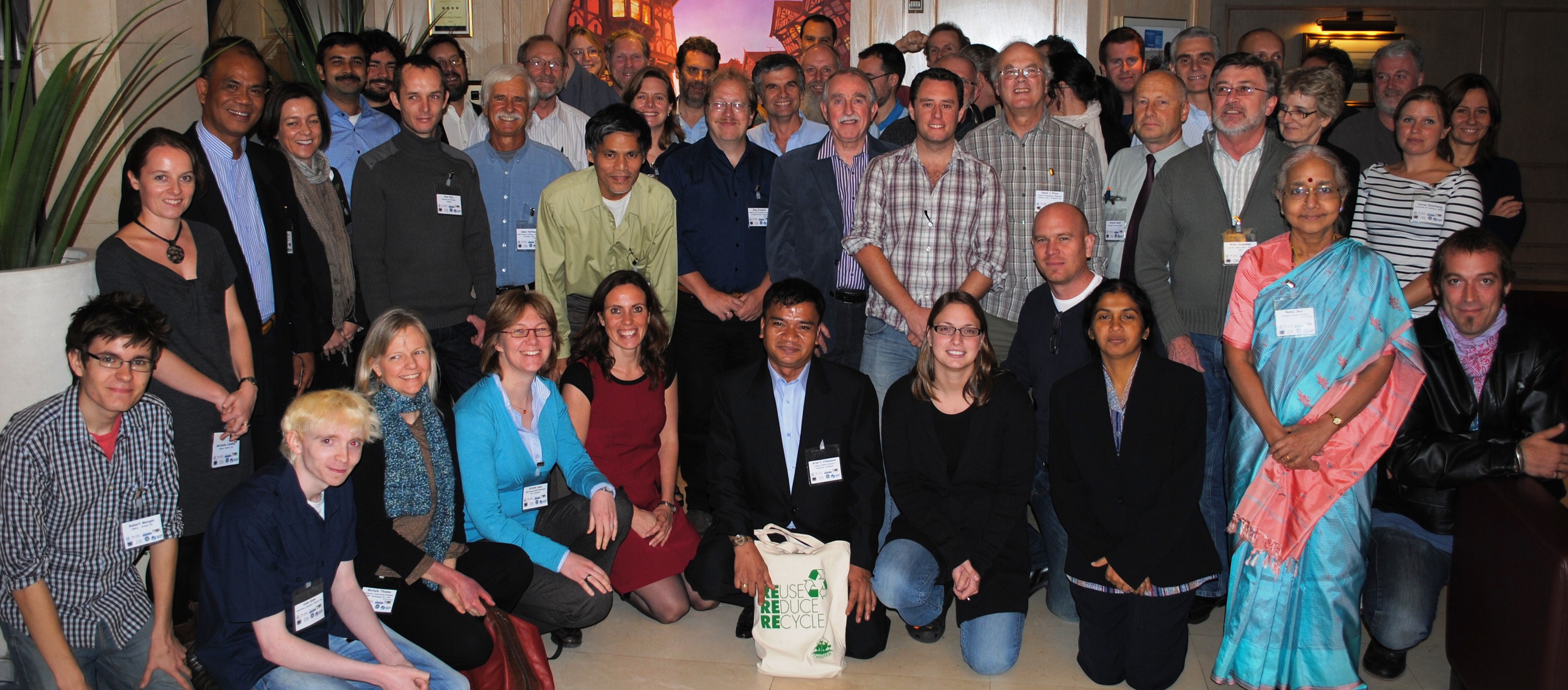 Members and colleagues at the FFSG meeting 2010 in Chester (UK). 